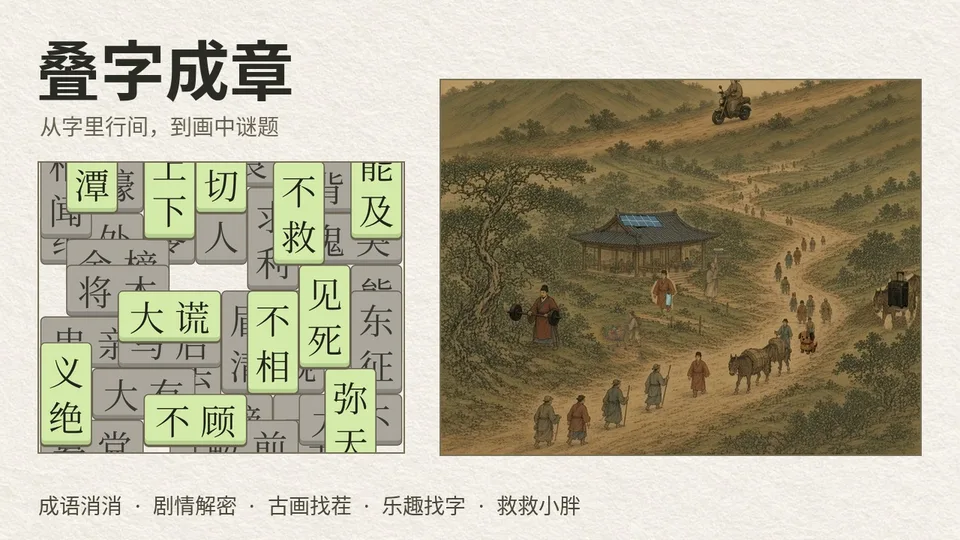 叠字成章