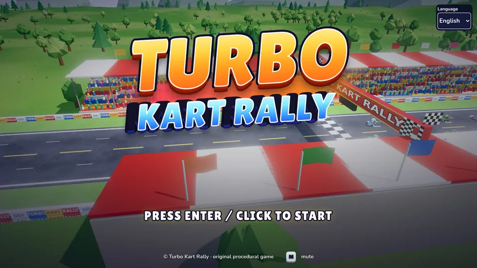 Turbo Kart Rally · 截图 1