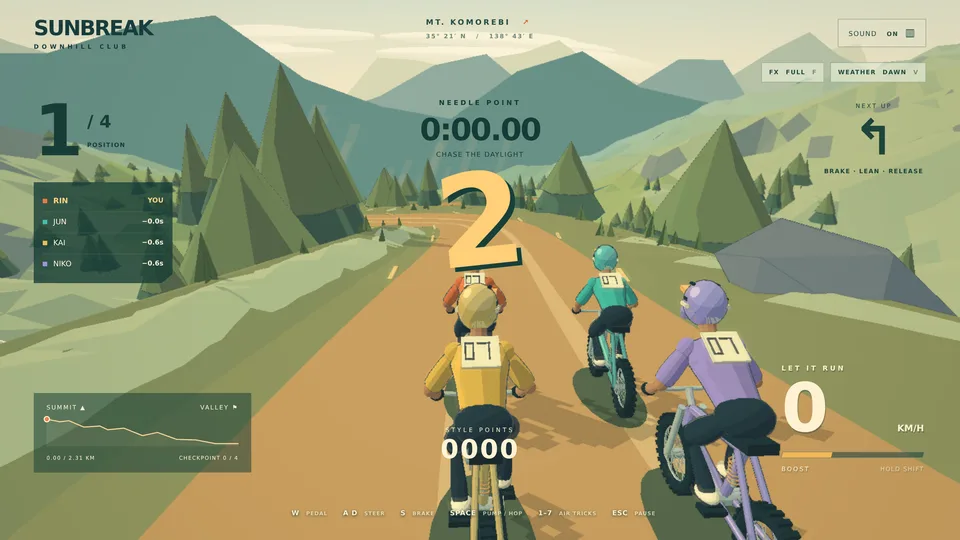Sunbreak Downhill · 截图 3