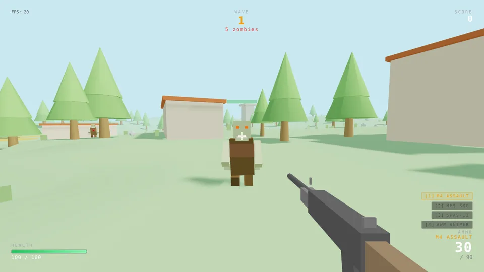 BLOODWAVE FPS · 截图 2