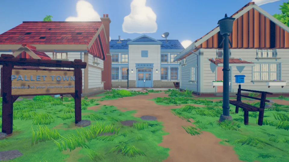 Pallet Town 3D · 截图 1